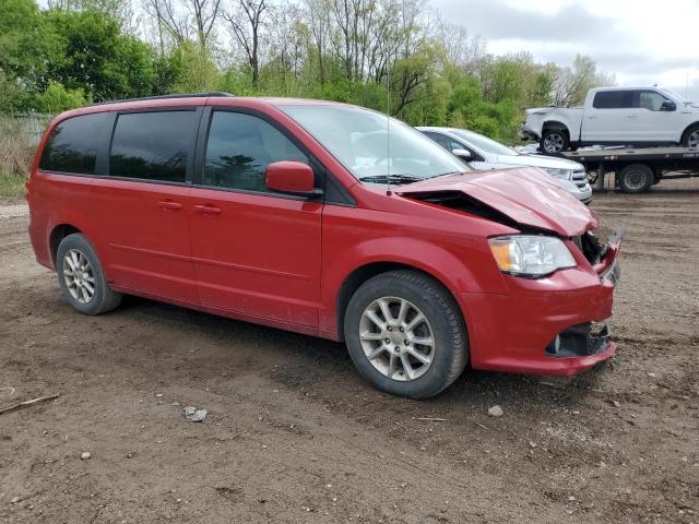  DODGE CARAVAN 2013 Червоний