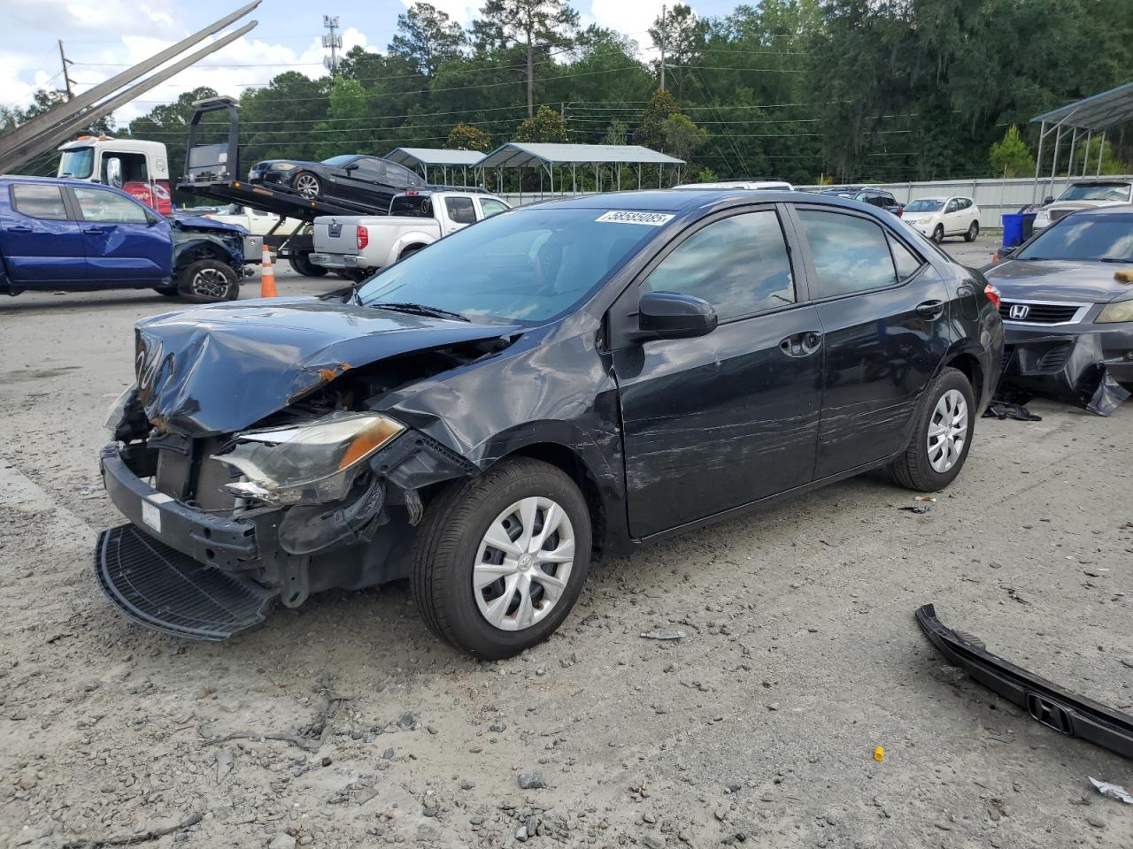 2016 Toyota Corolla L en Venta en Savannah, GA - Front End