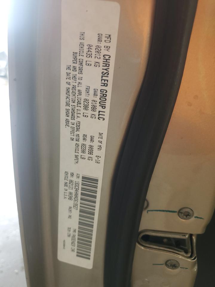 2010 Dodge Caliber Sxt VIN: 1B3CB4HA0AD619527 Lot: 58923275