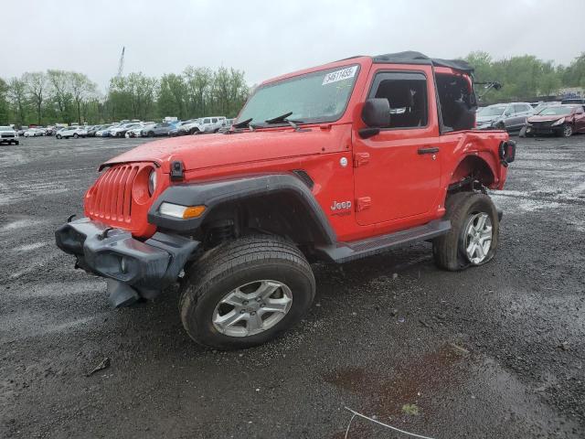  JEEP WRANGLER 2019 Czerwony