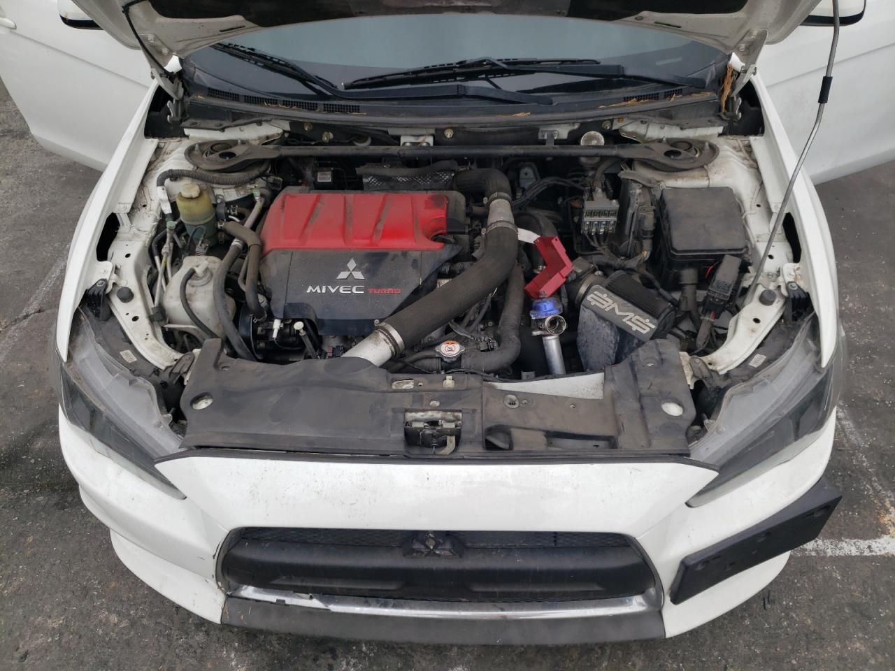 2014 Mitsubishi Lancer Evolution Mr VIN: JA32W5FV9EU001587 Lot: 56056855