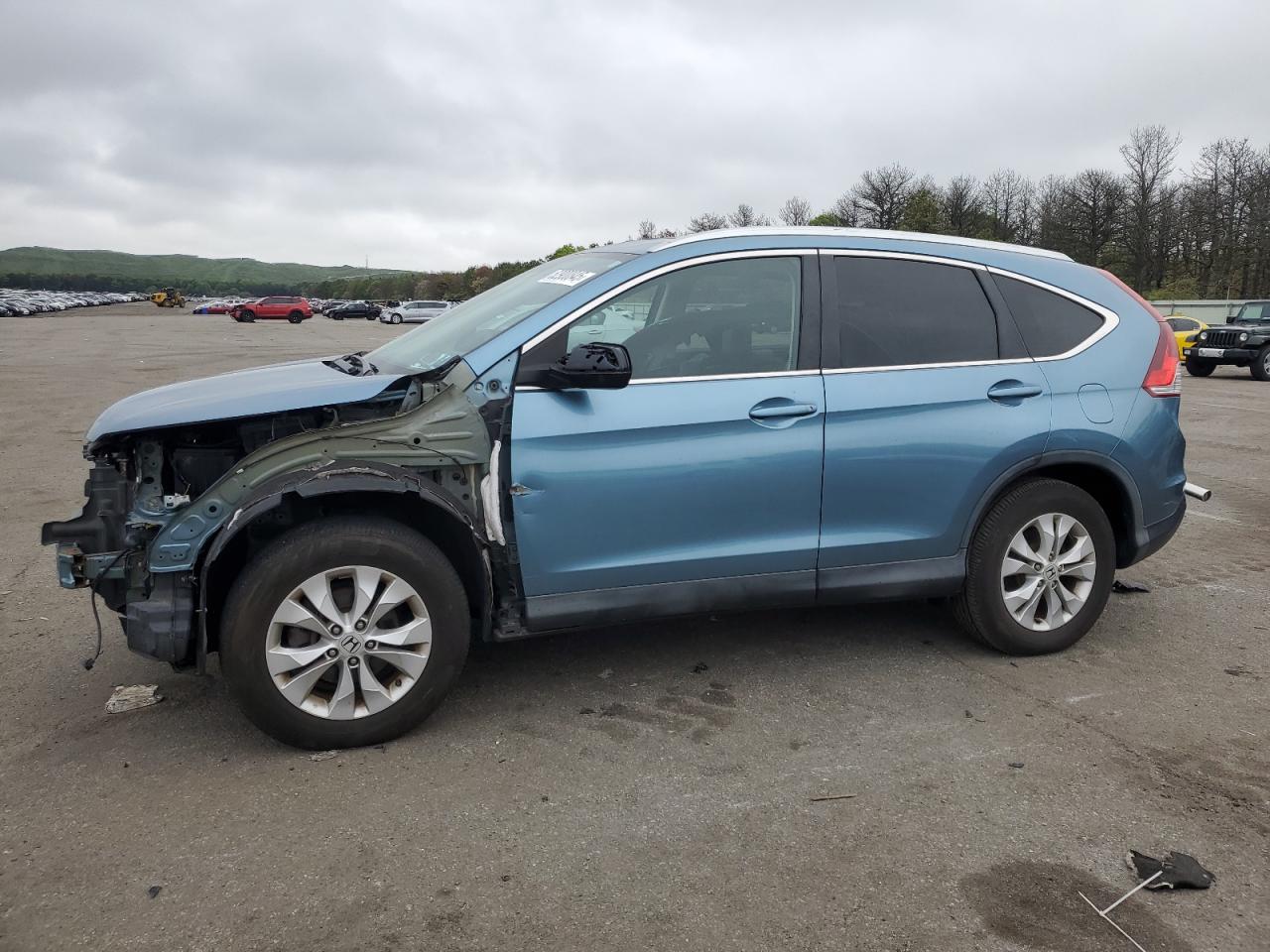 2014 Honda Cr-V Exl for Sale in Brookhaven, NY - Front End