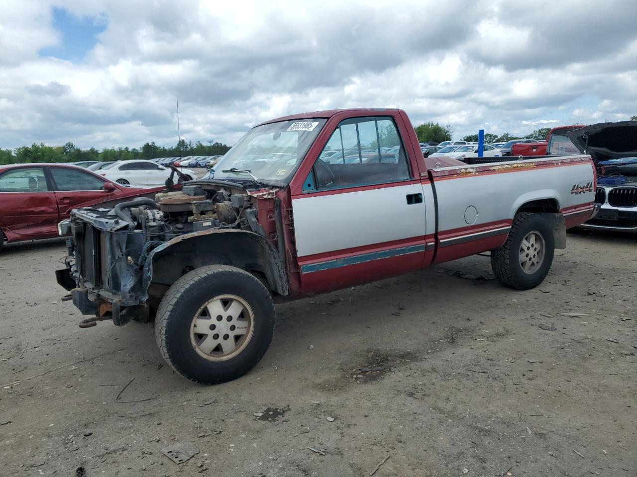 1990 Chevrolet Gmt-400 K1500 na sprzedaż w Fredericksburg, VA - Front End