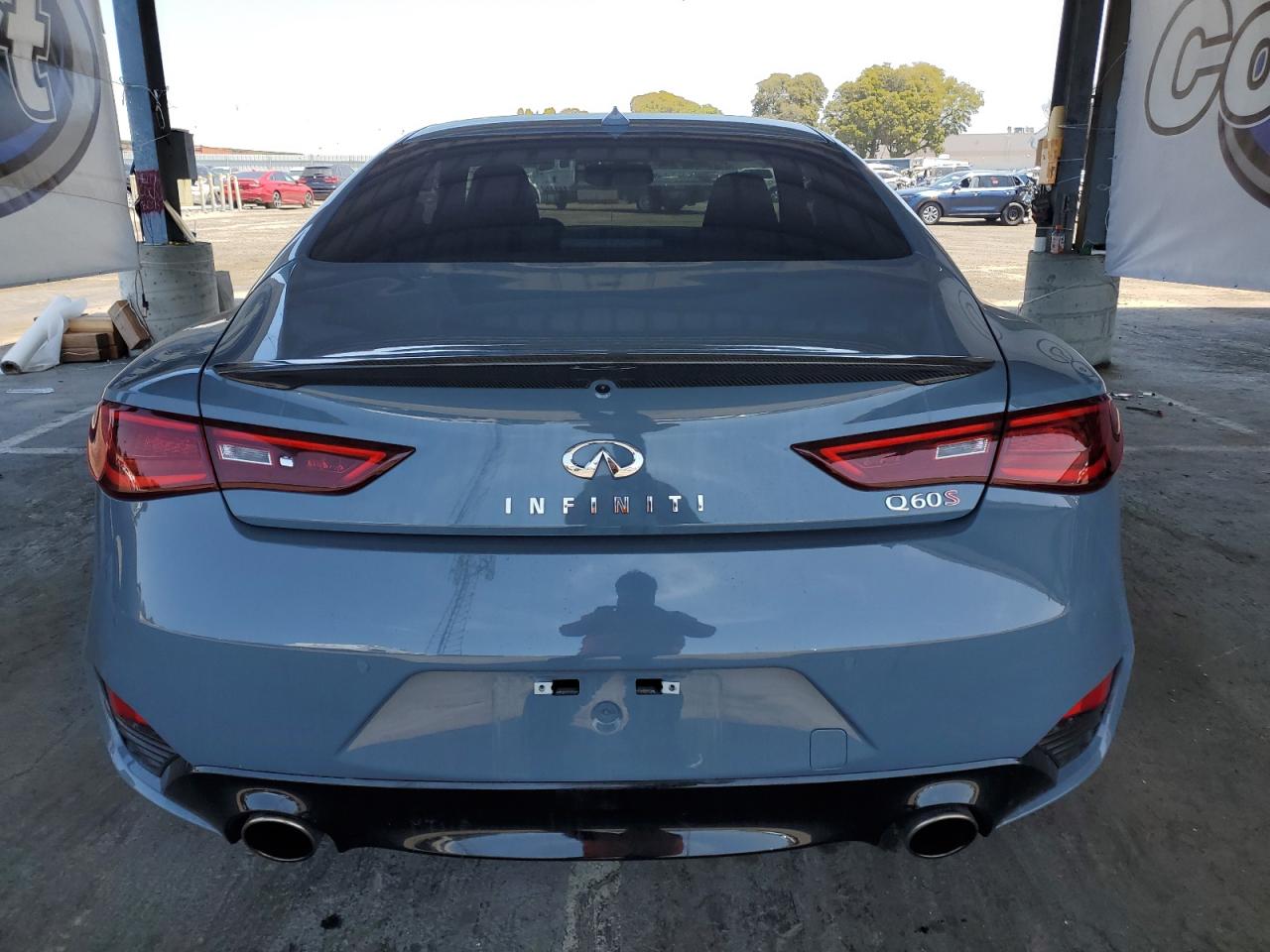 2021 Infiniti Q60 Red Sport 400 VIN: JN1FV7LKXMM530530 Lot: 57349955