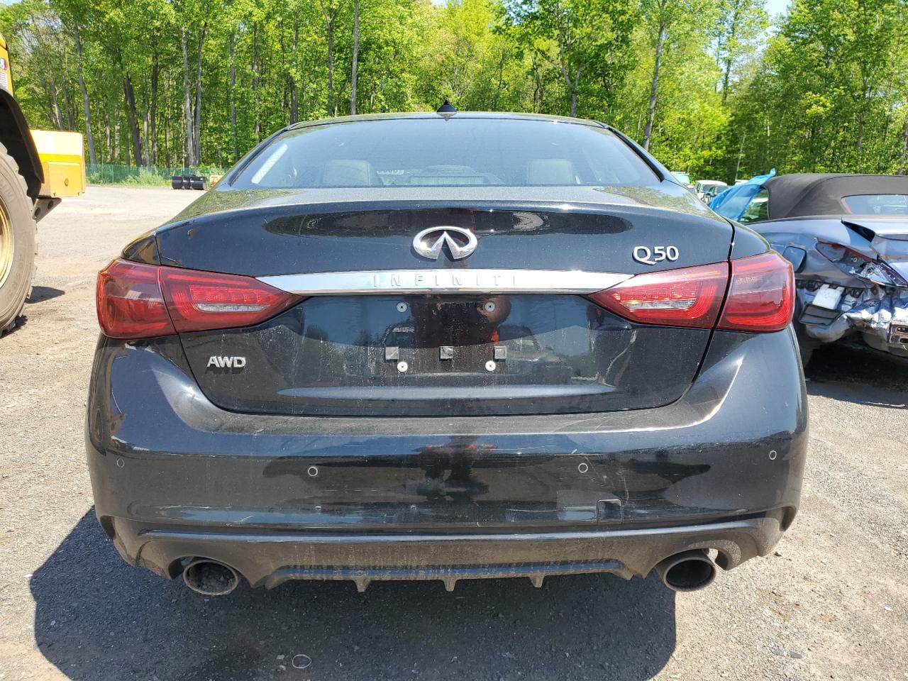 2021 Infiniti Q50 Luxe VIN: JN1EV7BR8MM751537 Lot: 56538005