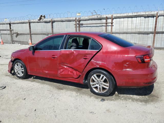  VOLKSWAGEN JETTA 2017 Red