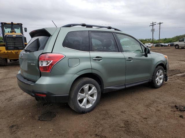  SUBARU FORESTER 2014 Зеленый