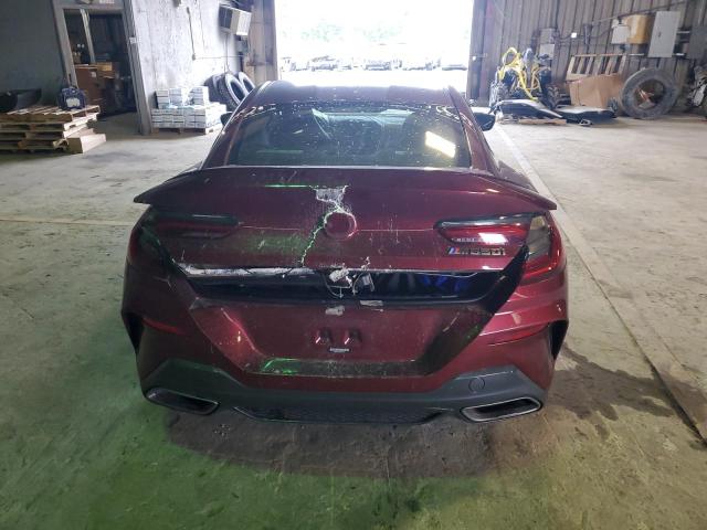  BMW M8 2020 Бордовый