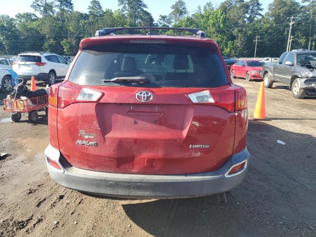 Parquets TOYOTA RAV4 2014 Czerwony