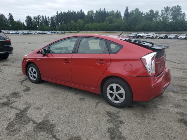  TOYOTA PRIUS 2012 Red