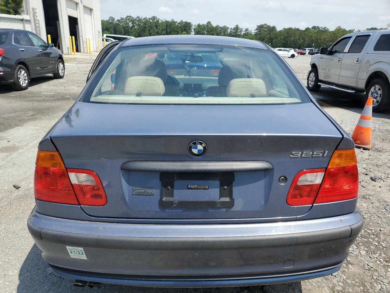 2001 BMW 325 I VIN: WBAAN37451ND47022 Lot: 54971495