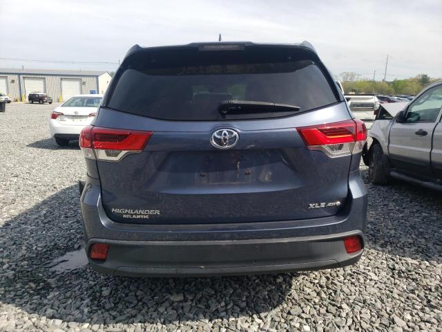  TOYOTA HIGHLANDER 2019 Синий