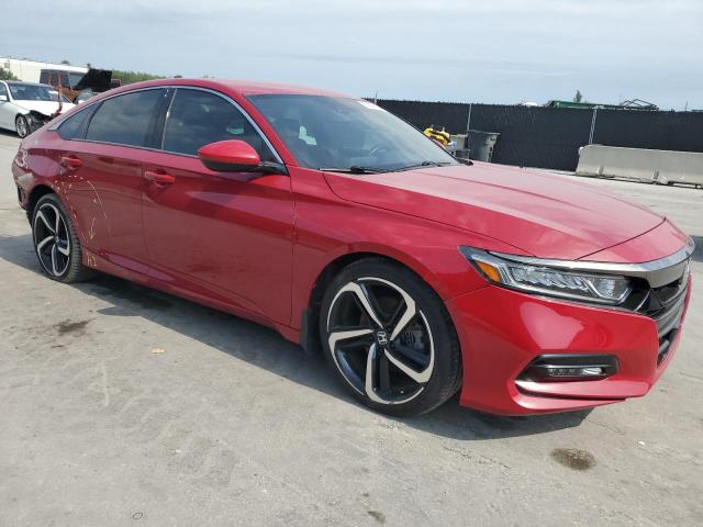  HONDA ACCORD 2019 Червоний