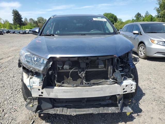  TOYOTA HIGHLANDER 2018 Синий