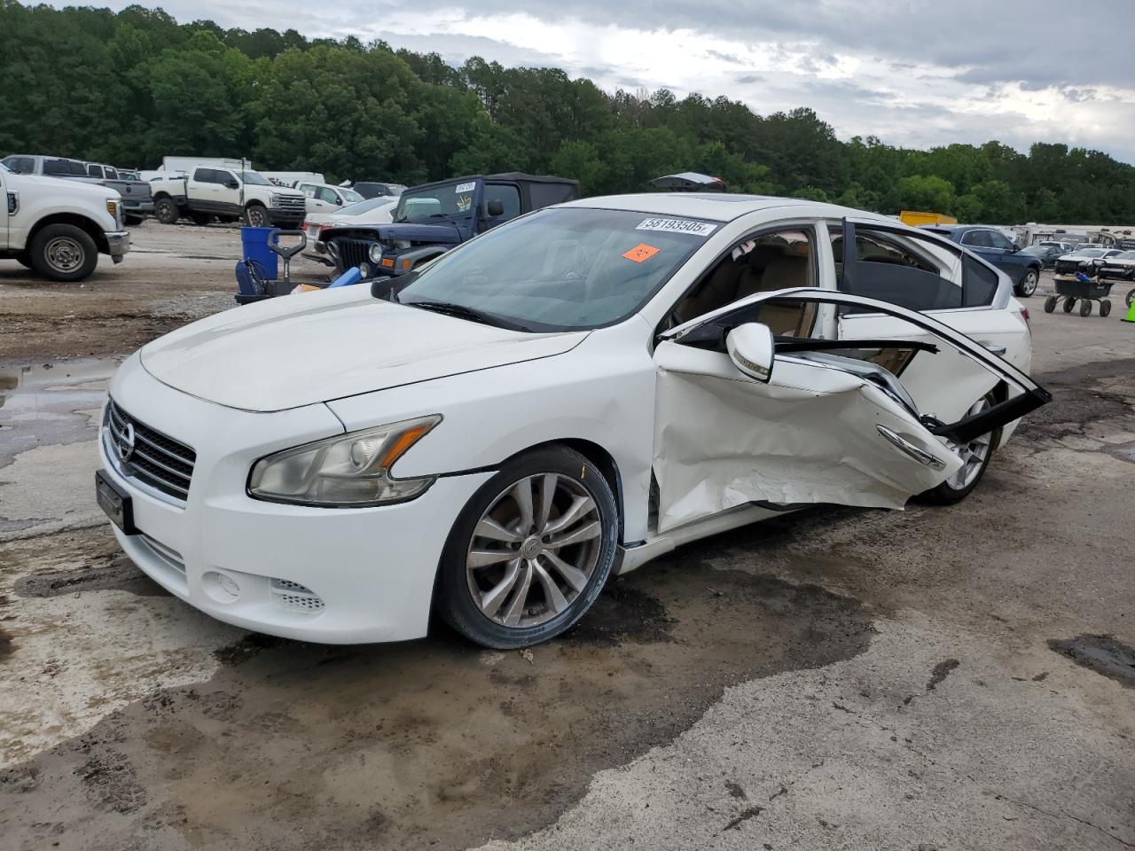 2009 Nissan Maxima S de vânzare în Florence, MS - Side
