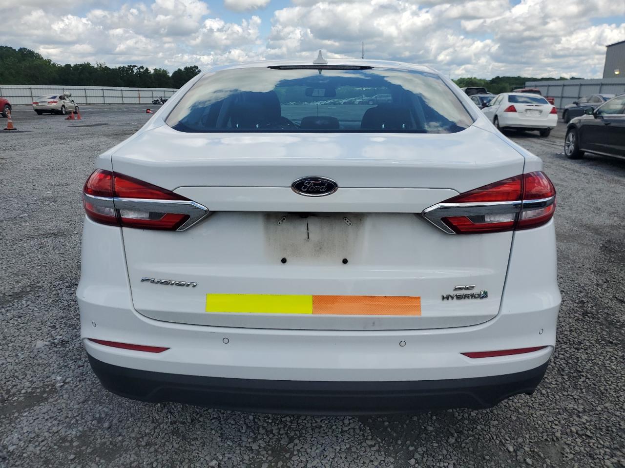 2019 Ford Fusion Se VIN: 3FA6P0LU0KR263988 Lot: 54024855