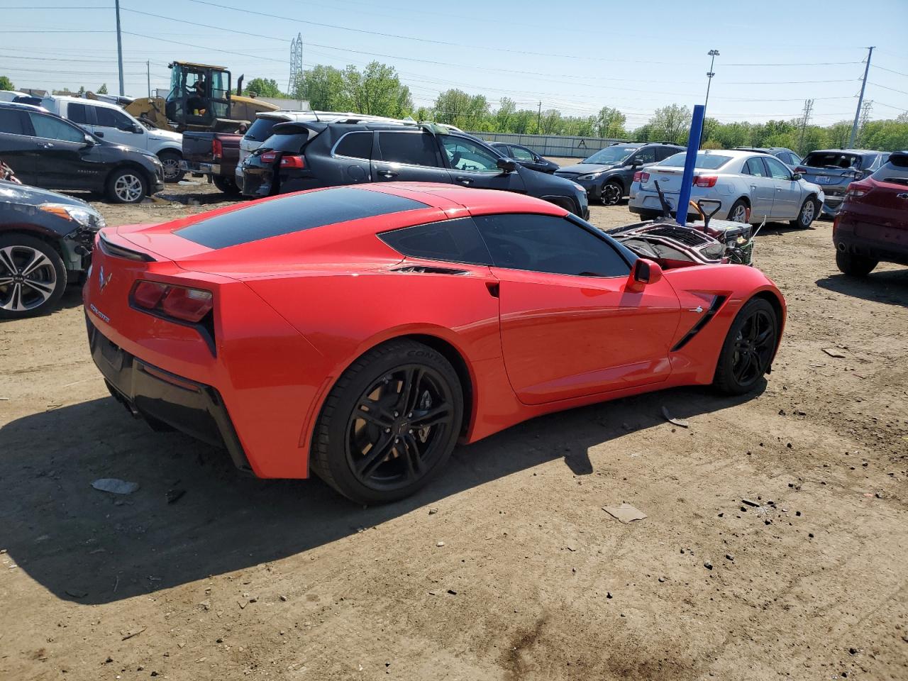 2017 Chevrolet Corvette Stingray 2Lt VIN: 1G1YD2D77H5111923 Lot: 57312185