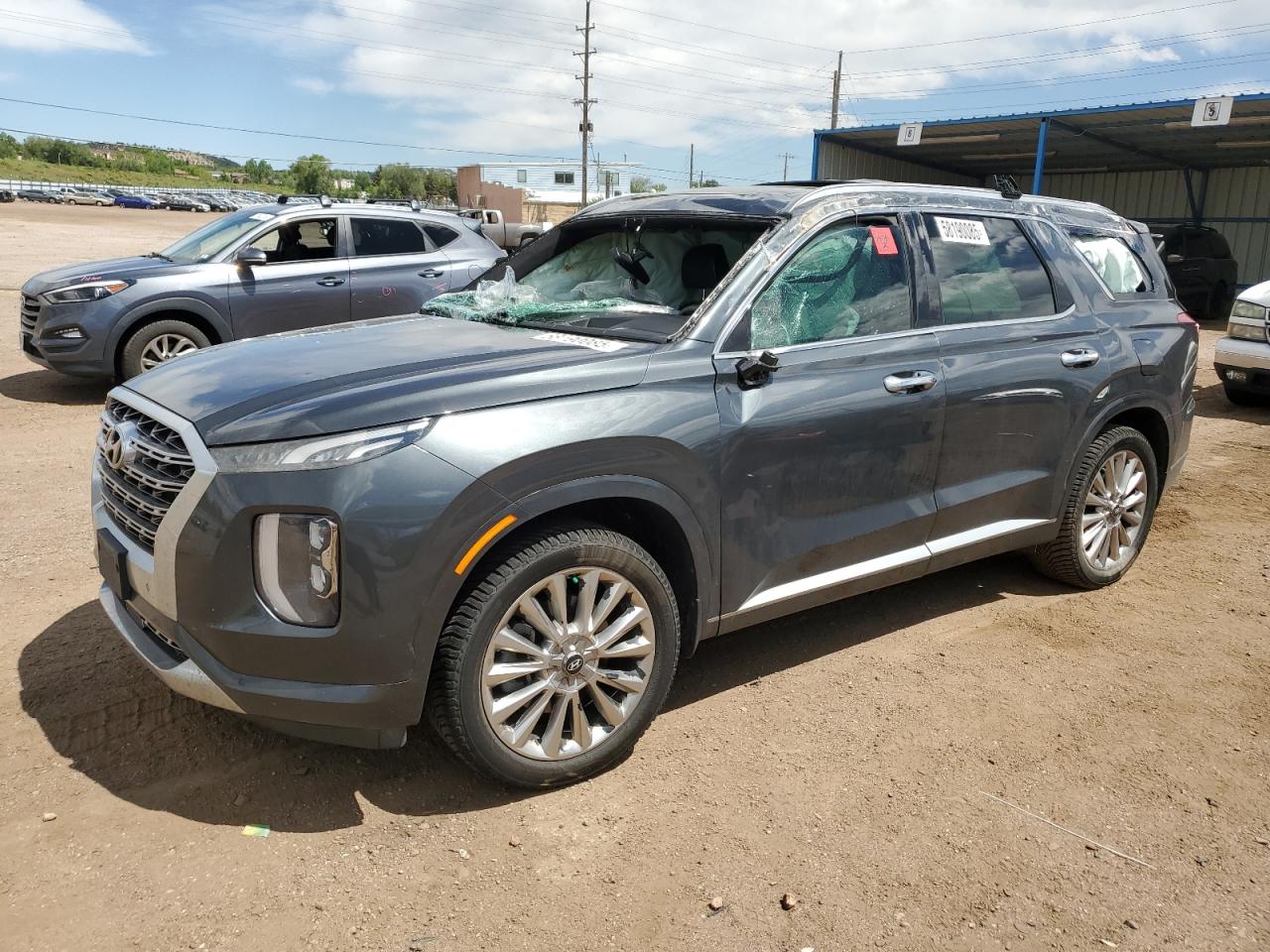 2020 Hyundai Palisade Limited продається в Colorado Springs, CO - Rollover