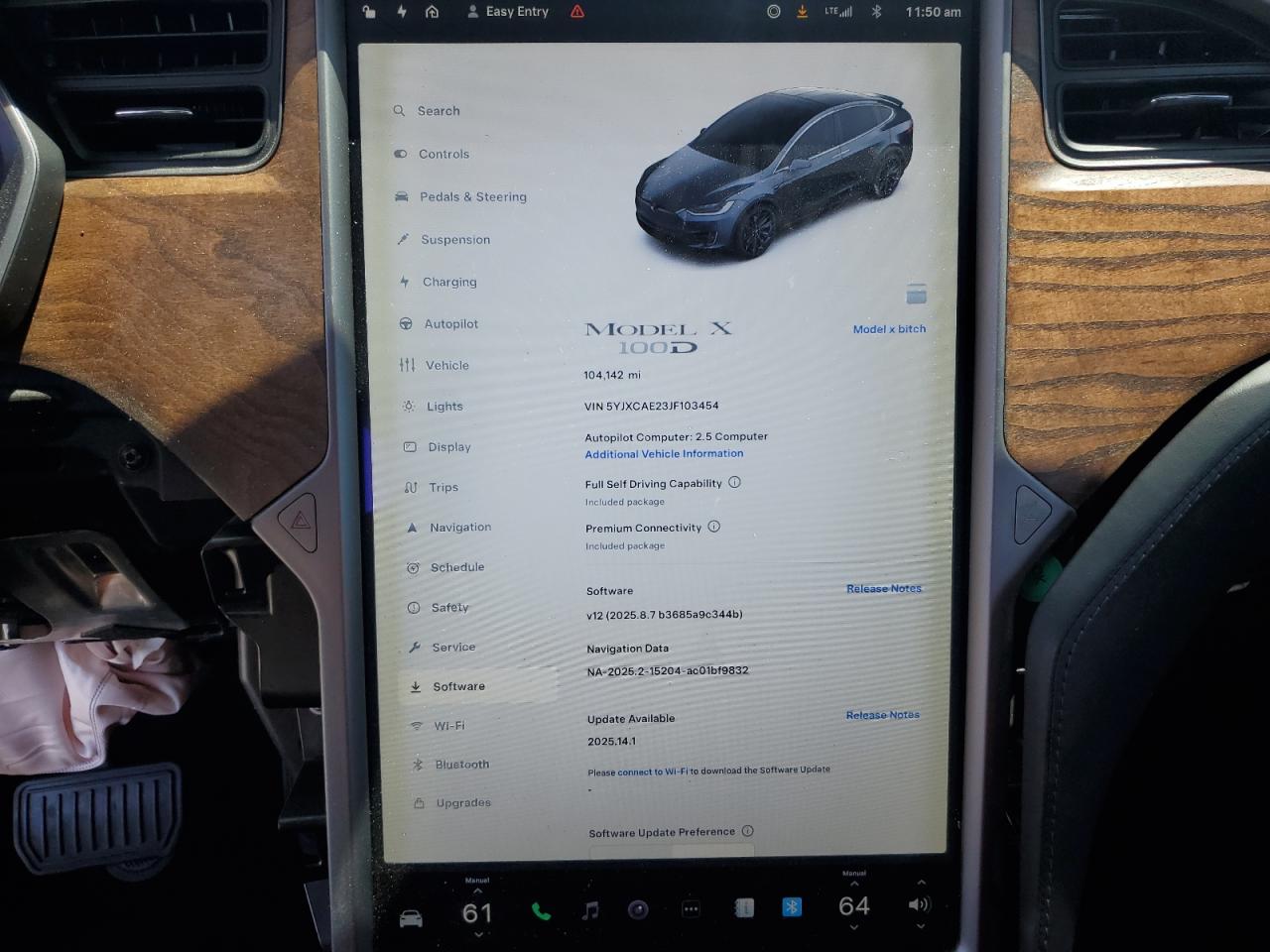 2018 Tesla Model X VIN: 5YJXCAE23JF103454 Lot: 55852395