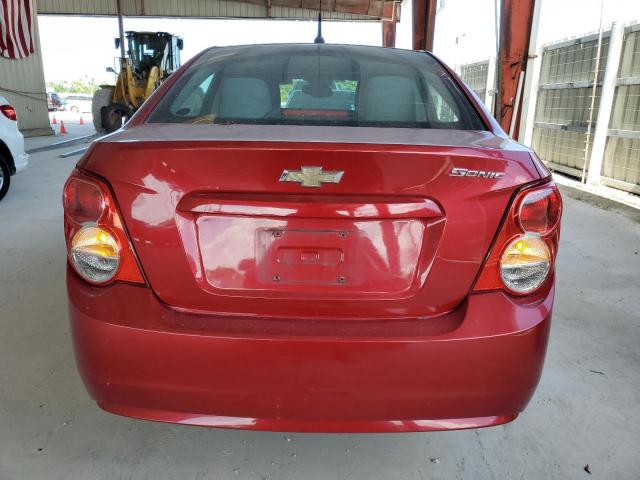  CHEVROLET SONIC 2012 Czerwony