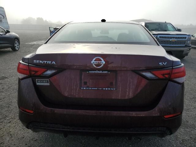  NISSAN SENTRA 2022 Бургунди