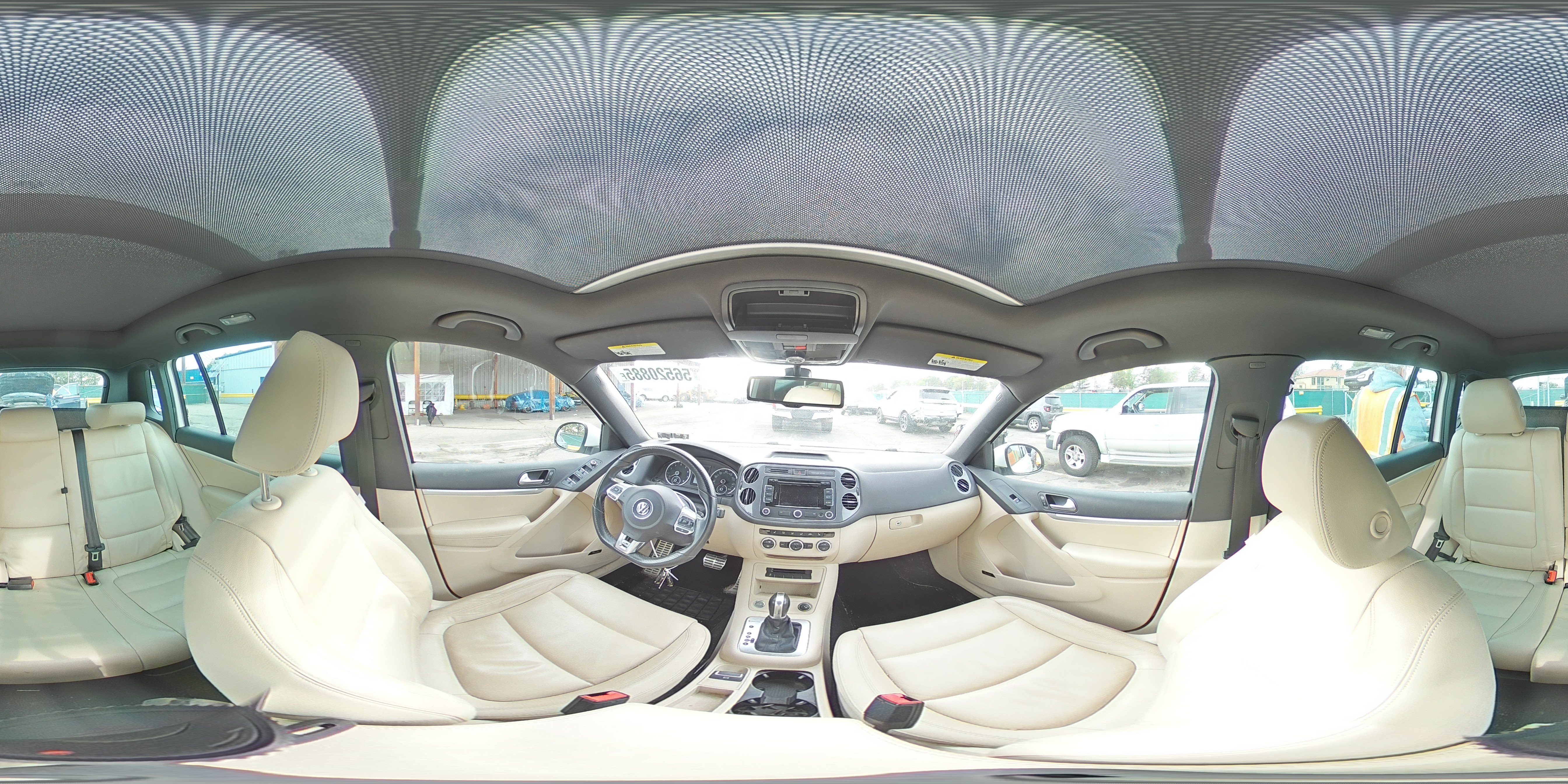 2014 Volkswagen Tiguan S VIN: WVGBV3AX1EW551108 Lot: 56520885