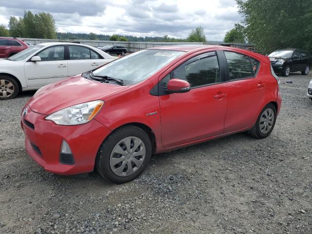  TOYOTA PRIUS 2012 Red