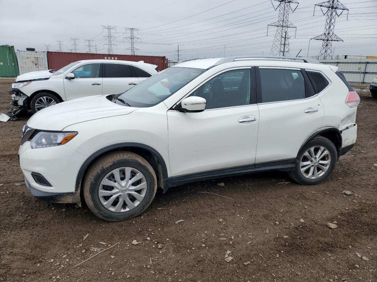 2014 Nissan Rogue S en Venta en Elgin, IL - Rear End