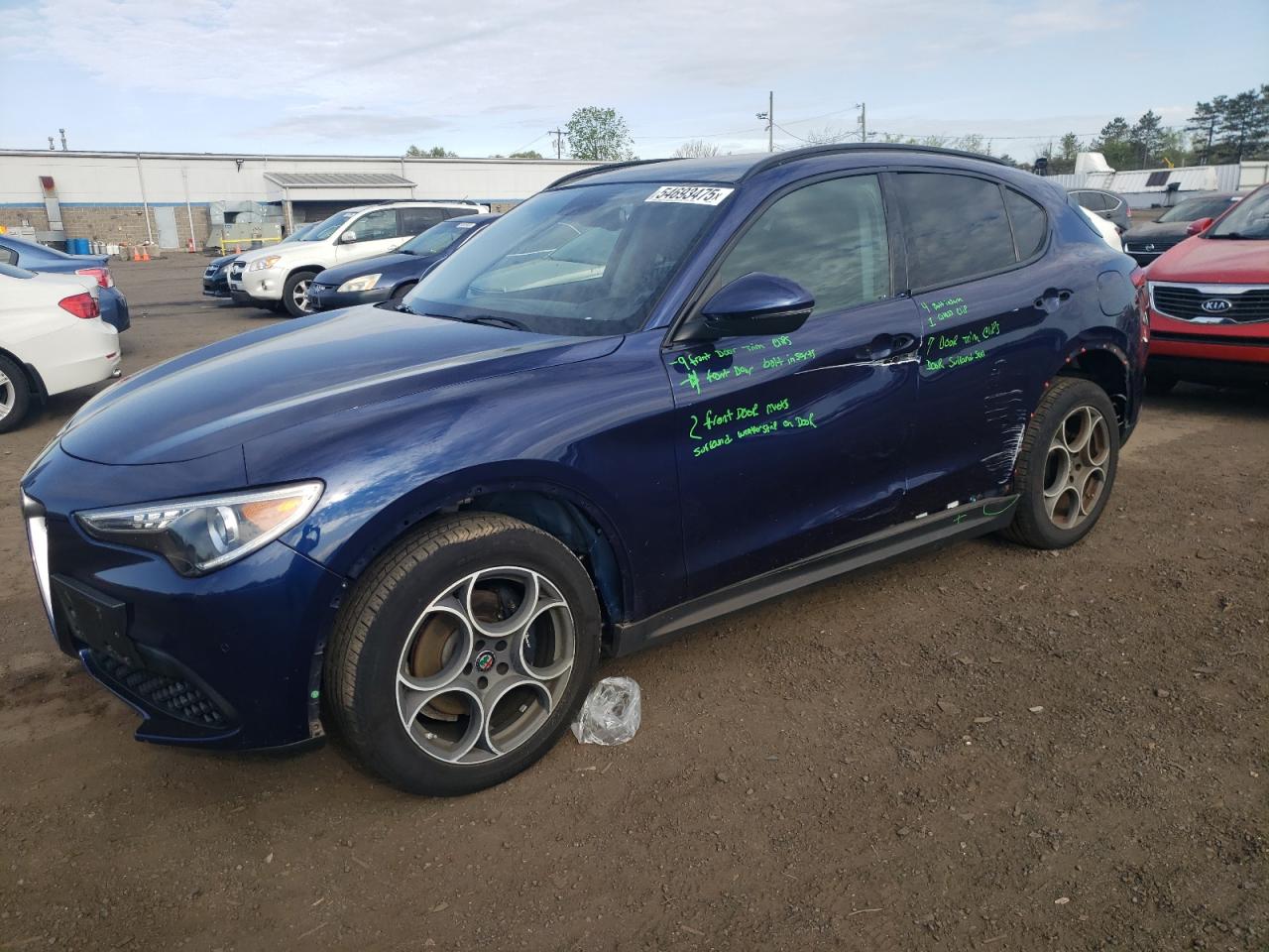 2018 Alfa Romeo Stelvio Sport na sprzedaż w New Britain, CT - Side