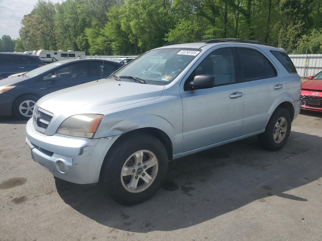 2005 Kia Sorento Ex продається в Glassboro, NJ - Undercarriage