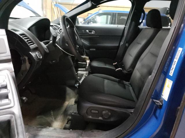  FORD EXPLORER 2018 Blue