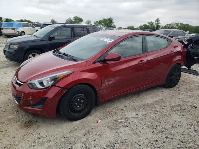  HYUNDAI ELANTRA 2016 Красный