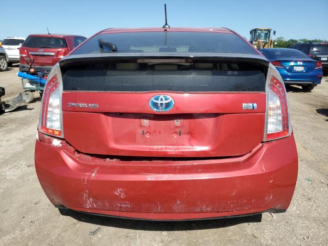 Хетчбеки TOYOTA PRIUS 2014 Червоний