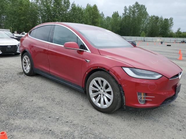  TESLA MODEL X 2019 Czerwony