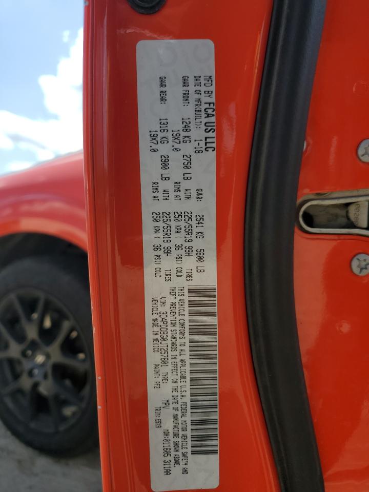 2018 Dodge Journey Sxt VIN: 3C4PDDBG0JT257801 Lot: 56919795