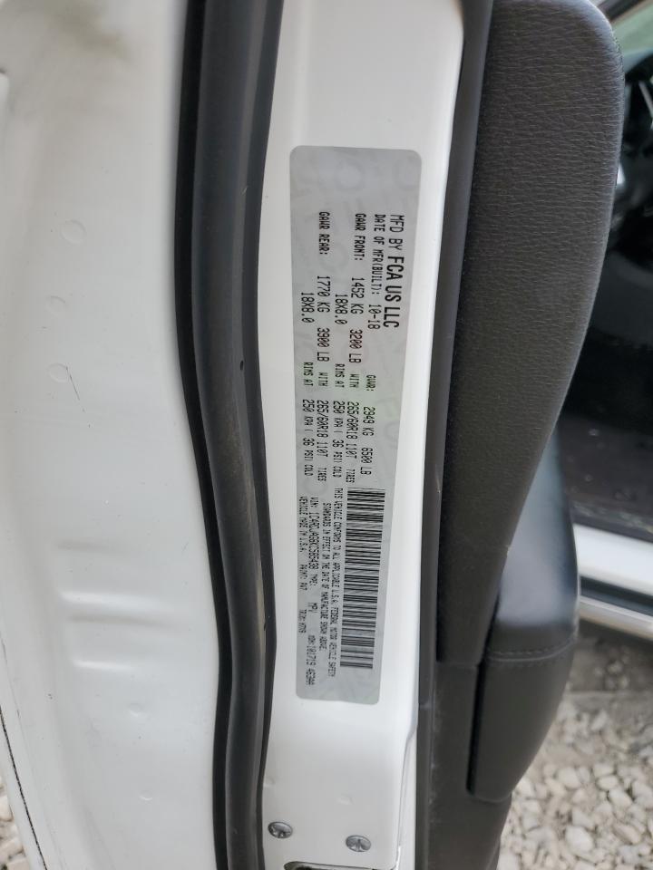 2019 Dodge Durango Sxt VIN: 1C4RDJAG6KC585438 Lot: 57028725