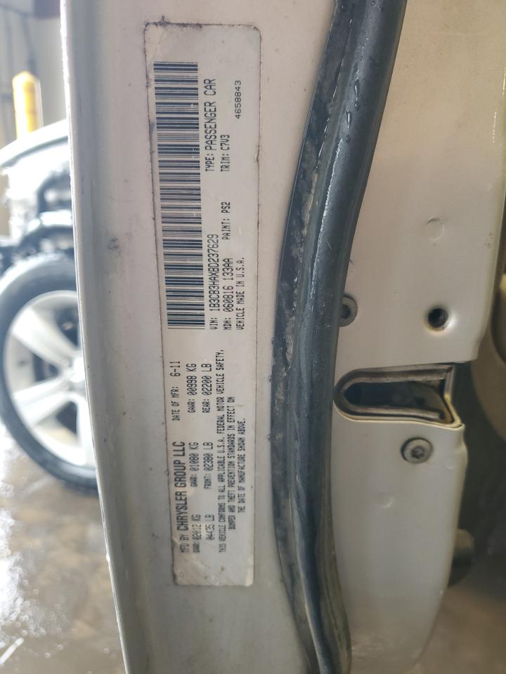2011 Dodge Caliber Mainstreet VIN: 1B3CB3HAXBD237629 Lot: 56727465