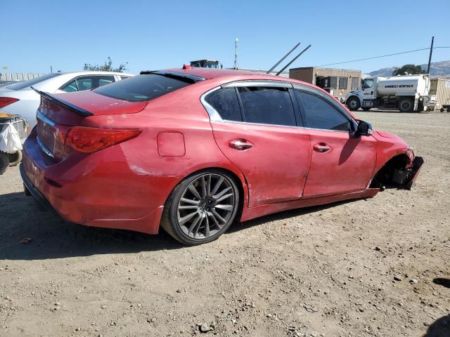  INFINITI Q50 2017 Красный