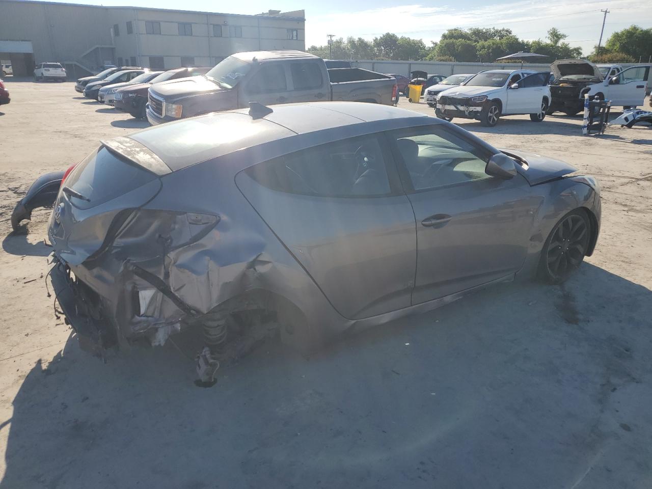 HYUNDAI VELOSTER 2015 VIN KMHTC6AD9FU240993 фото 3