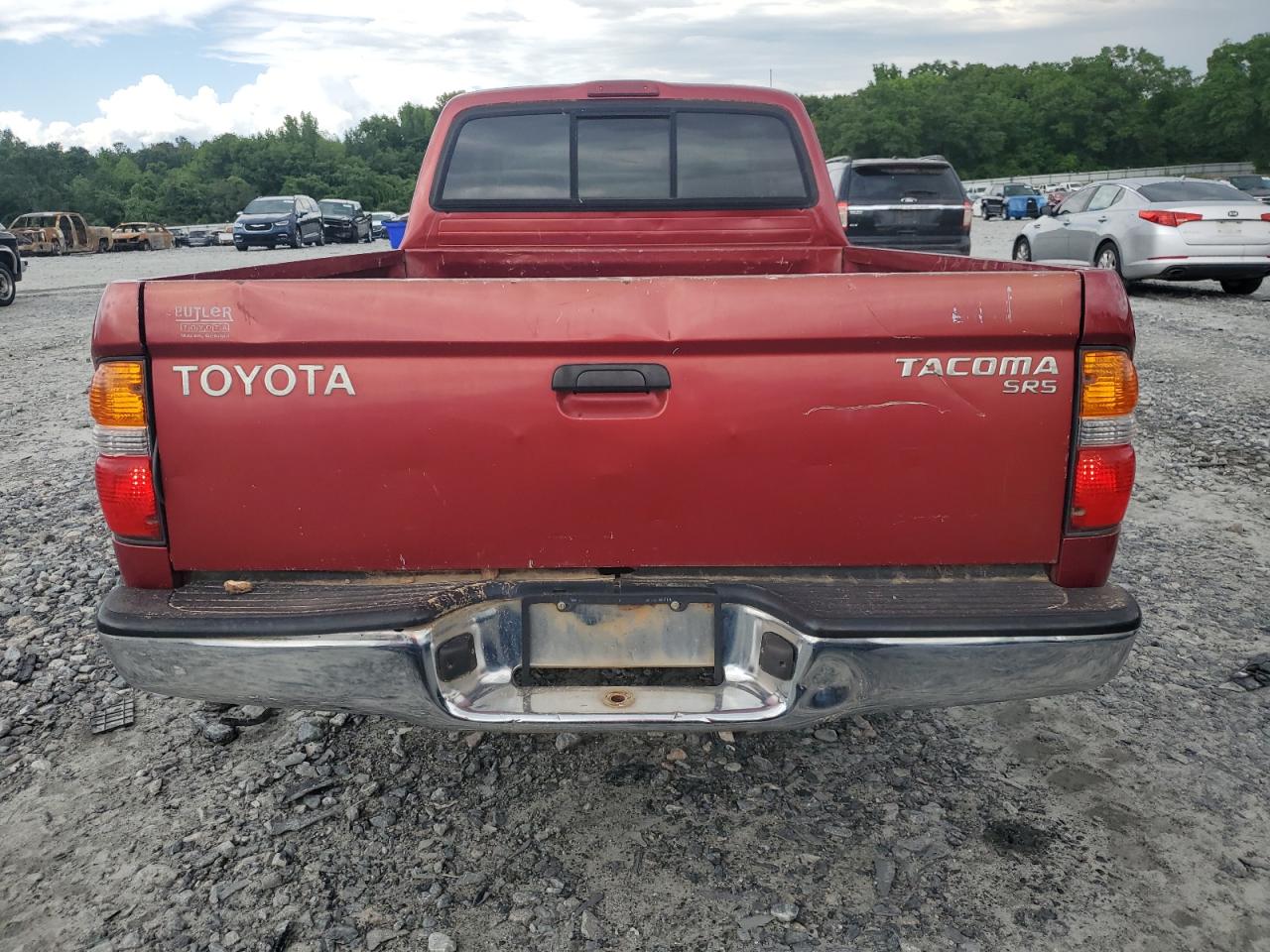 2003 Toyota Tacoma Xtracab VIN: 5TEVL52N23Z295707 Lot: 56365525