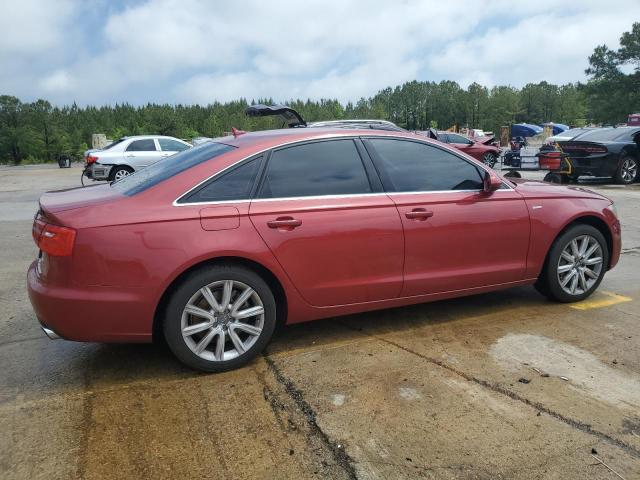 Sedans AUDI A6 2014 Czerwony