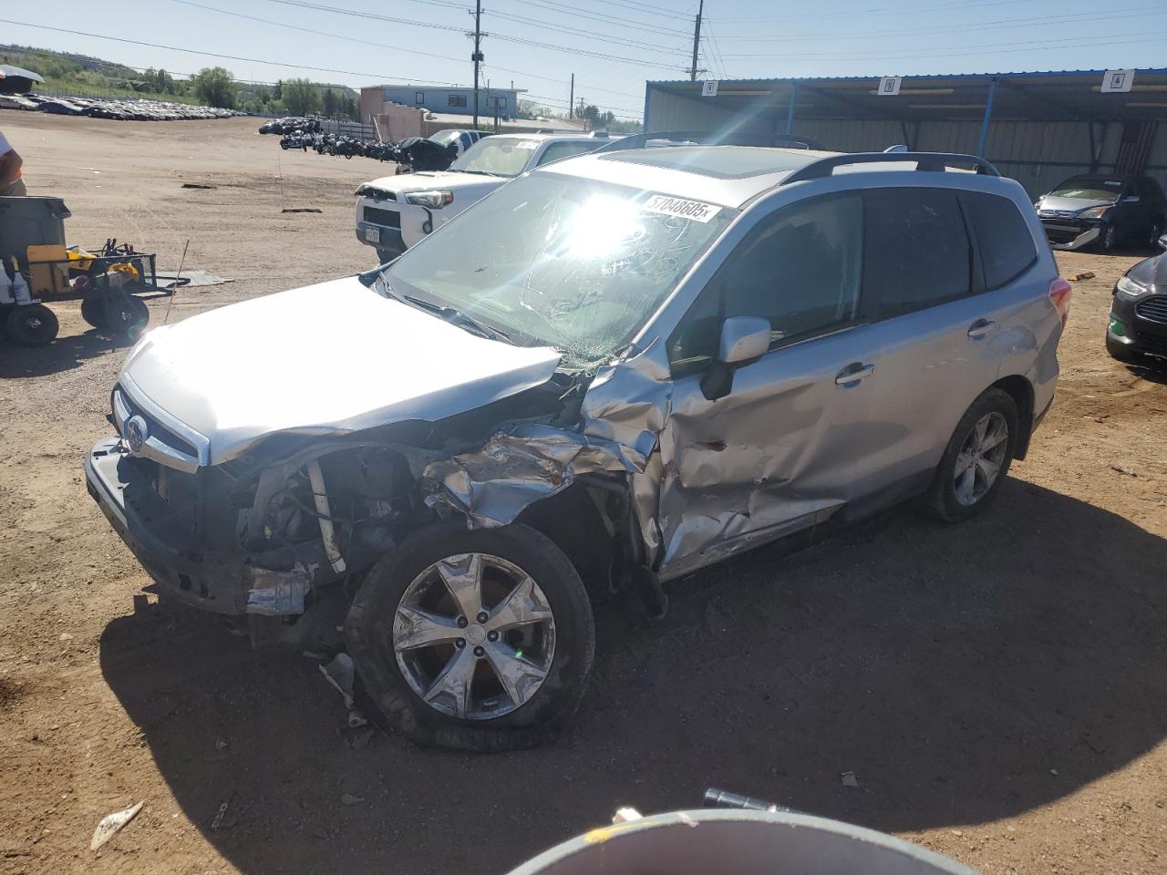 2016 Subaru Forester 2.5I Premium na sprzedaż w Colorado Springs, CO - Front End