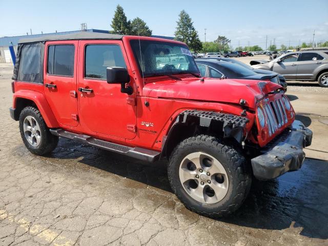  JEEP WRANGLER 2018 Czerwony