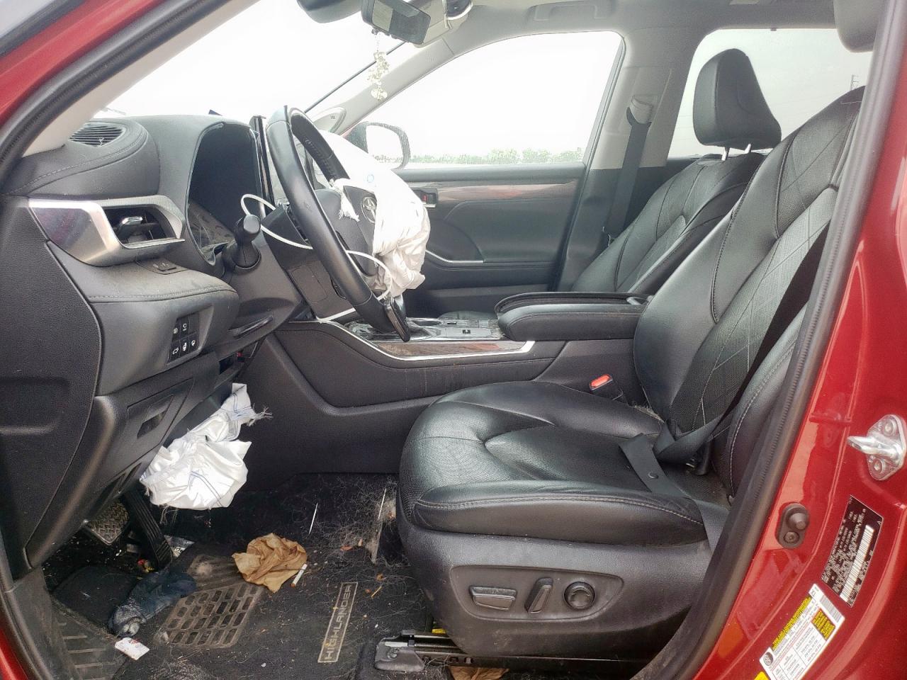 2022 Toyota Highlander Platinum VIN: 5TDFZRAH7NS096092 Lot: 57278825