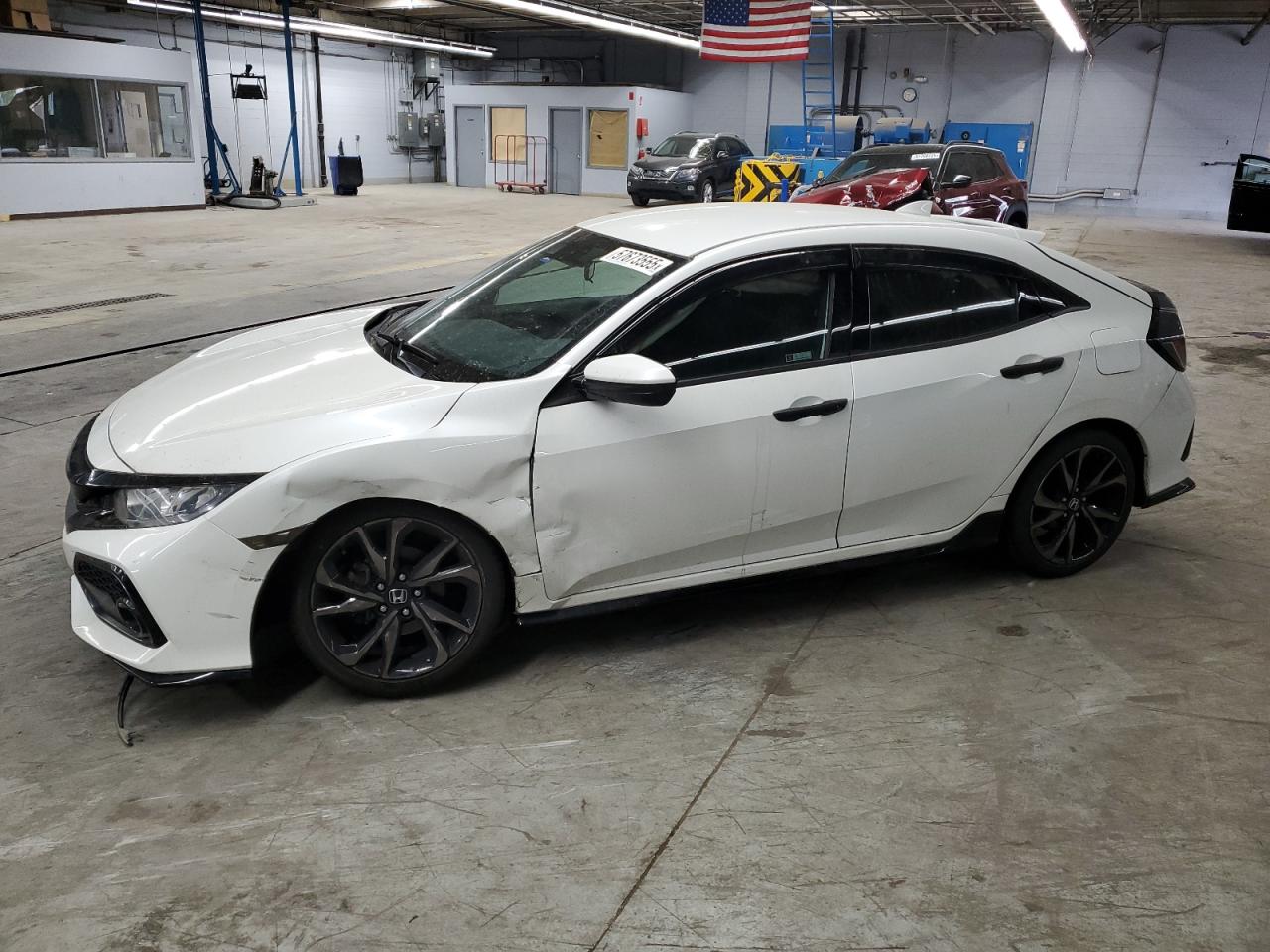 2019 Honda Civic Sport იყიდება Wheeling-ში, IL - Front End