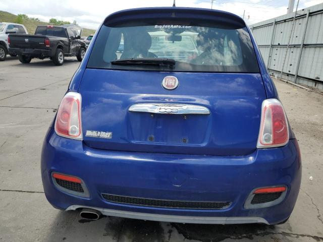  FIAT 500 2013 Синий