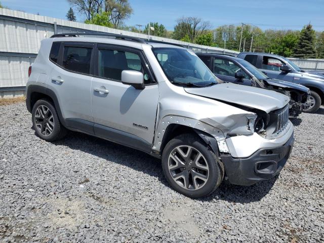 Паркетники JEEP RENEGADE 2016 Серебристый