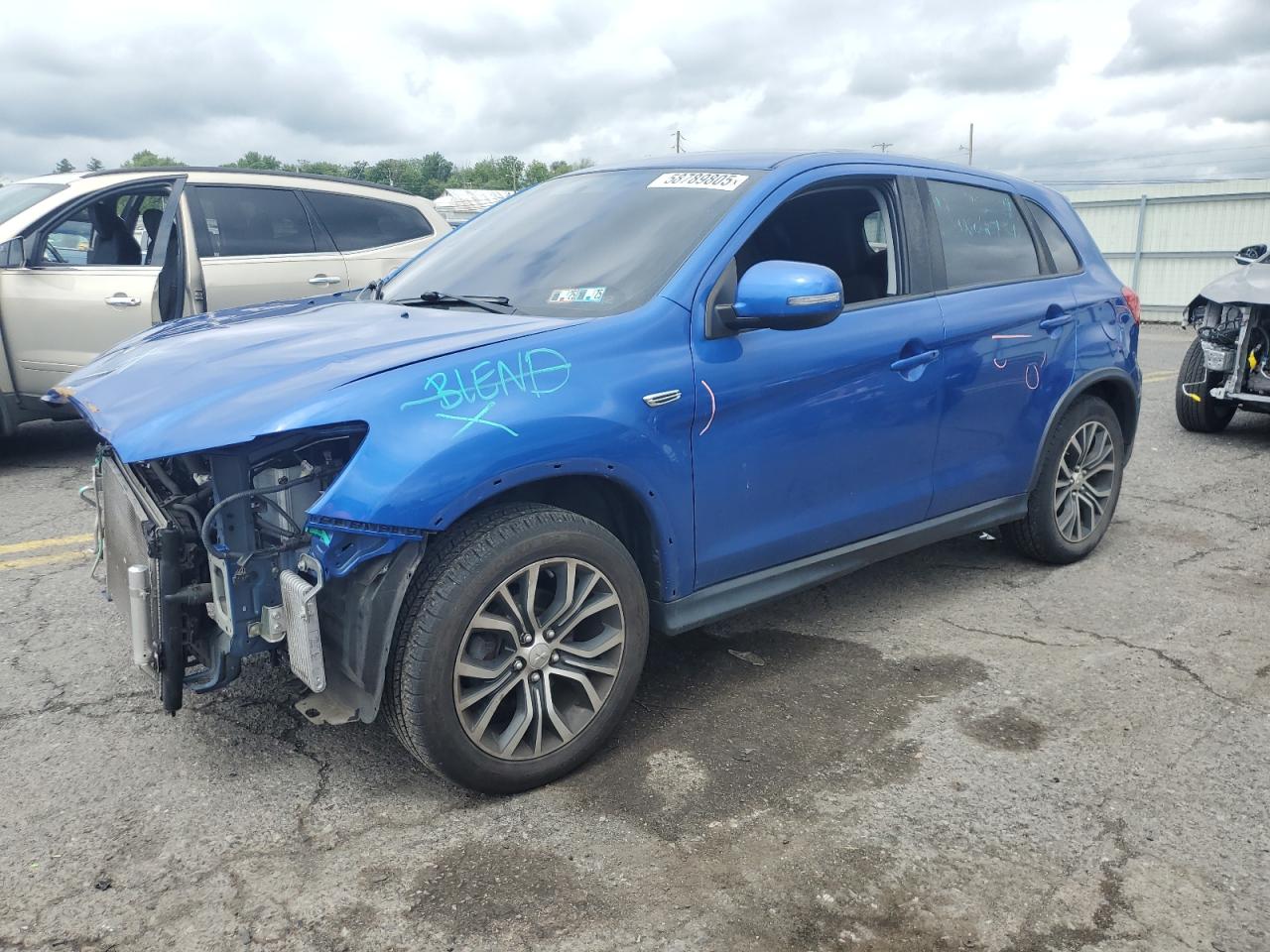 2019 Mitsubishi Outlander Sport Es for Sale in Pennsburg, PA - Front End
