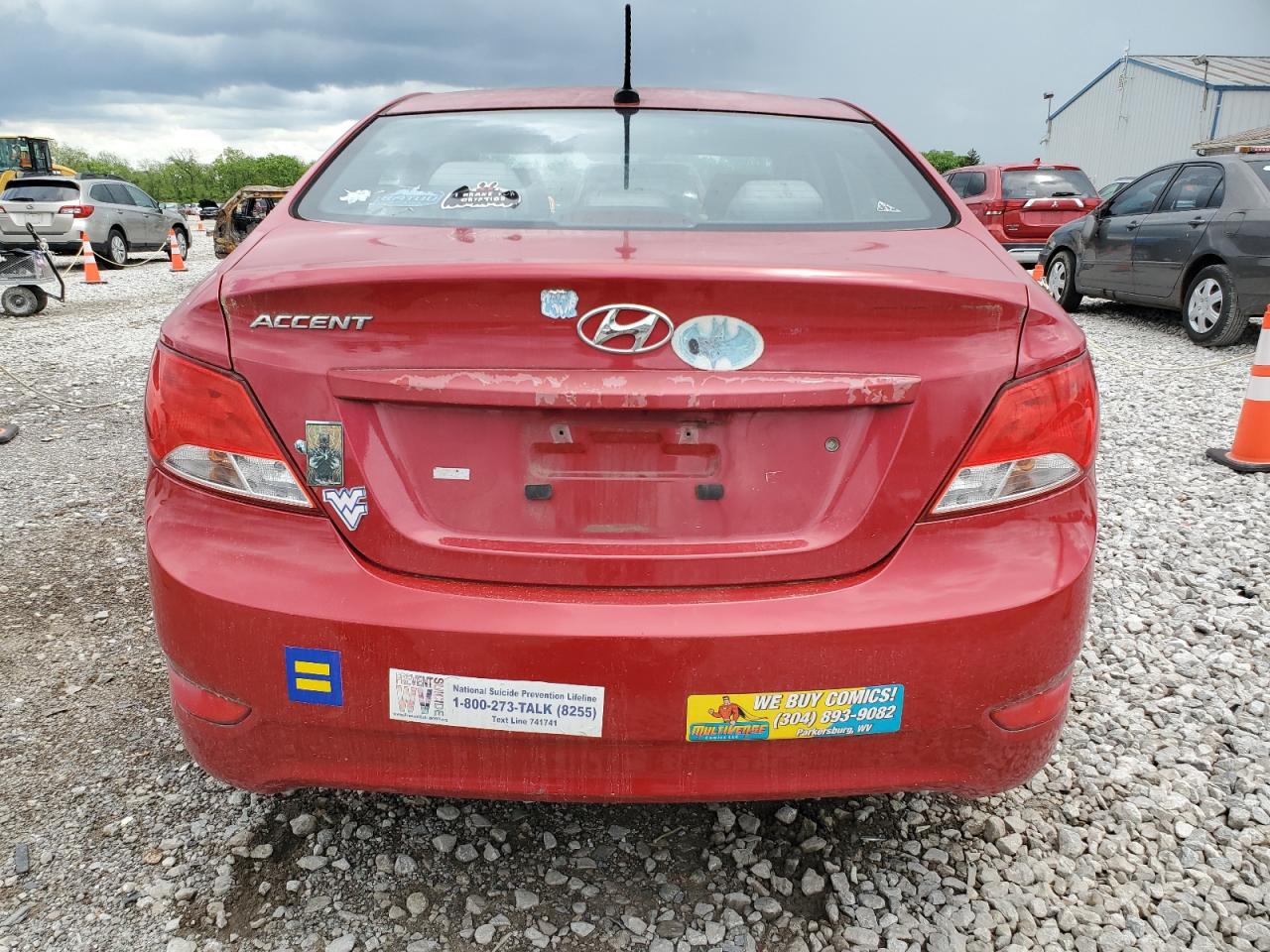 2016 Hyundai Accent Se VIN: KMHCT4AE0GU108302 Lot: 56210345