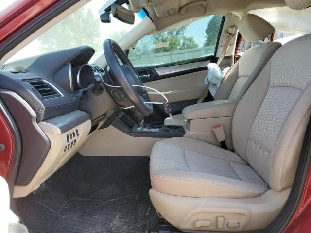  SUBARU OUTBACK 2018 Красный